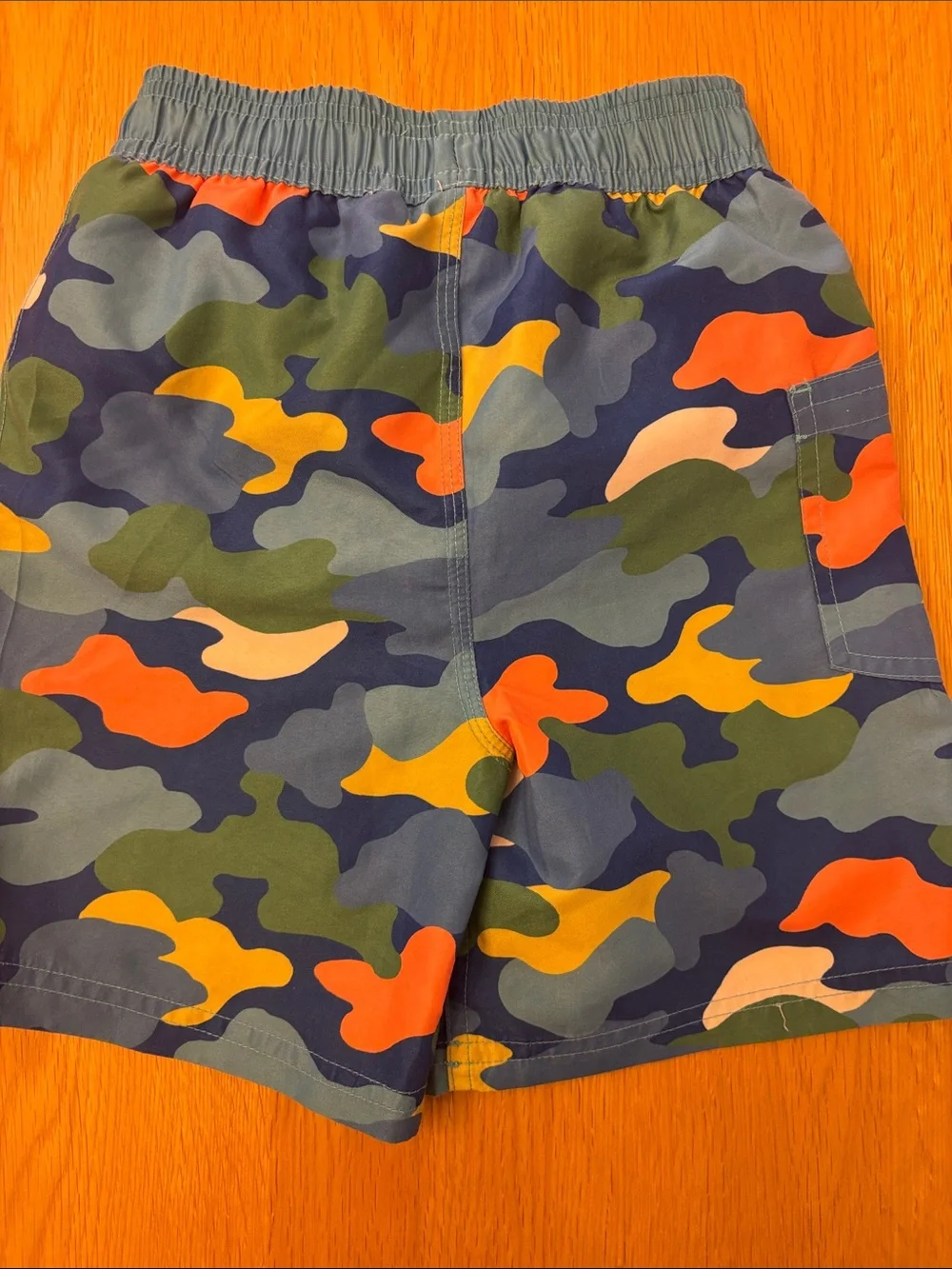 Cath Kidston Boys' Camouflage & Boat Print Swim Shorts - 2 pairs - size 4-5 yrs
